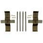 Raybestos H18069A Raybestos R-Line Disc Brake Hardware Kit