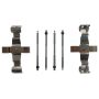 Raybestos H18201A Raybestos R-Line Disc Brake Hardware Kit