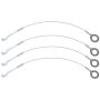 Raybestos H2101 Raybestos R-Line Drum Brake Self Adjuster Cable Pack of 4