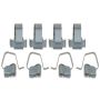 Raybestos H5470 Raybestos R-Line Disc Brake Anti-Rattle Clip Pack of 8