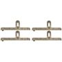 Raybestos H5483 Raybestos R-Line Disc Brake Anti-Rattle Clip Pack of 4