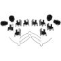 Raybestos H5648A Raybestos R-Line Disc Brake Hardware Kit