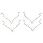 Raybestos H6003 Raybestos R-Line Brake Pad Drag Reduction Clip