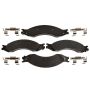 Raybestos MGD1010MH Raybestos R-Line Metallic Brake Pad Set
