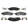 Raybestos MGD1015CH Raybestos R-Line Ceramic Brake Pad Set
