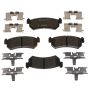 Raybestos MGD1036CH Raybestos R-Line Ceramic Brake Pad Set