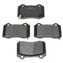 Raybestos MGD1053M Raybestos R-Line Metallic Brake Pad Set