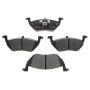 Raybestos MGD1055C Raybestos R-Line Ceramic Brake Pad Set