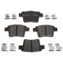 Raybestos MGD1071CH Raybestos R-Line Ceramic Brake Pad Set