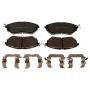 Raybestos MGD1078CH Raybestos R-Line Ceramic Brake Pad Set