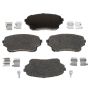 Raybestos MGD1105CH Raybestos R-Line Ceramic Brake Pad Set