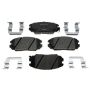 Raybestos MGD1125CH Raybestos R-Line Ceramic Brake Pad Set