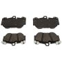 Raybestos MGD1130M Raybestos R-Line Metallic Brake Pad Set