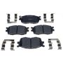 Raybestos MGD1156CH Raybestos R-Line Ceramic Brake Pad Set