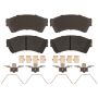 Raybestos MGD1164CH Raybestos R-Line Ceramic Brake Pad Set
