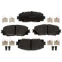 Raybestos MGD1184ACH Raybestos R-Line Ceramic Brake Pad Set