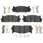 Raybestos MGD1222CH Raybestos R-Line Ceramic Brake Pad Set