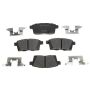 Raybestos MGD1259CH Raybestos R-Line Ceramic Brake Pad Set