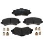 Raybestos MGD1273ACH Raybestos R-Line Ceramic Brake Pad Set