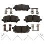 Raybestos MGD1281CH Raybestos R-Line Ceramic Brake Pad Set