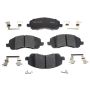 Raybestos MGD1285CH Raybestos R-Line Ceramic Brake Pad Set