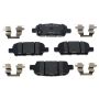 Raybestos MGD1288ACH Raybestos R-Line Ceramic Brake Pad Set