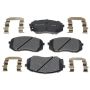 Raybestos MGD1295CH Raybestos R-Line Ceramic Brake Pad Set