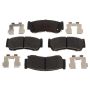 Raybestos MGD1297CH Raybestos R-Line Ceramic Brake Pad Set