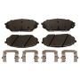 Raybestos MGD1301CH Raybestos R-Line Ceramic Brake Pad Set