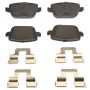 Raybestos MGD1314MH Raybestos R-Line Metallic Brake Pad Set