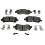 Raybestos MGD1325CH Raybestos R-Line Ceramic Brake Pad Set