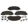 Raybestos MGD1333AMH Raybestos R-Line Metallic Brake Pad Set
