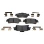 Raybestos MGD1352CH Raybestos R-Line Ceramic Brake Pad Set