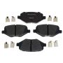 Raybestos MGD1377CH Raybestos R-Line Ceramic Brake Pad Set