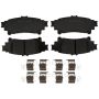 Raybestos MGD1391BCH Raybestos R-Line Ceramic Brake Pad Set