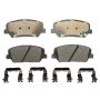 Raybestos MGD1413CH Raybestos R-Line Ceramic Brake Pad Set