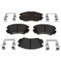 Raybestos MGD1421CH Raybestos R-Line Ceramic Brake Pad Set