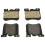 Raybestos MGD1429M Raybestos R-Line Metallic Brake Pad Set