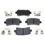 Raybestos MGD1430ACH Raybestos R-Line Ceramic Brake Pad Set