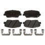 Raybestos MGD1432CH Raybestos R-Line Ceramic Brake Pad Set