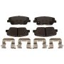 Raybestos MGD1439CH Raybestos R-Line Ceramic Brake Pad Set