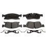 Raybestos MGD1455CH Raybestos R-Line Ceramic Brake Pad Set