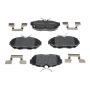 Raybestos MGD1465CH Raybestos R-Line Ceramic Brake Pad Set