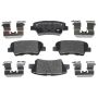 Raybestos MGD1544CH Raybestos R-Line Ceramic Brake Pad Set