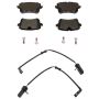 Raybestos MGD1547MH Raybestos R-Line Metallic Brake Pad Set