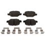 Raybestos MGD1569CH Raybestos R-Line Ceramic Brake Pad Set