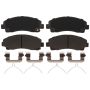 Raybestos MGD1584CH Raybestos R-Line Ceramic Brake Pad Set