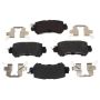 Raybestos MGD1624CH Raybestos R-Line Ceramic Brake Pad Set