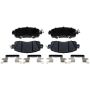 Raybestos MGD1650CH Raybestos R-Line Ceramic Brake Pad Set
