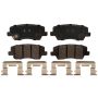 Raybestos MGD1659CH Raybestos R-Line Ceramic Brake Pad Set